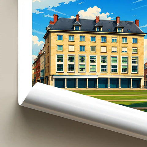 Affiche - Amiens - Place Gambetta