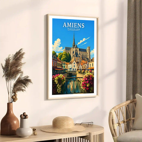 Affiche - Amiens - Place du Don