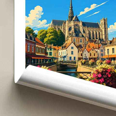 Affiche - Amiens - Place du Don