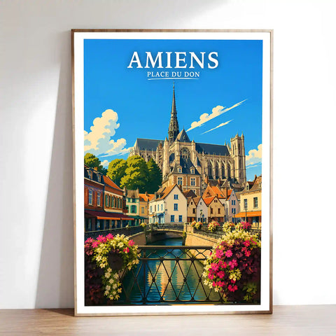 Affiche - Amiens - Place du Don