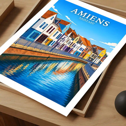 Affiche - Amiens - Saint-Leu