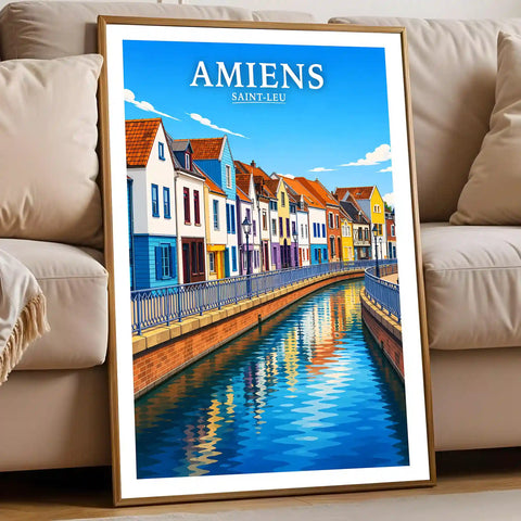 Affiche - Amiens - Saint-Leu
