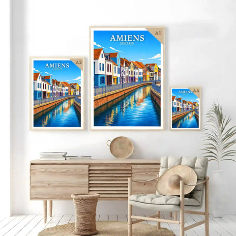 Affiche - Amiens - Saint-Leu