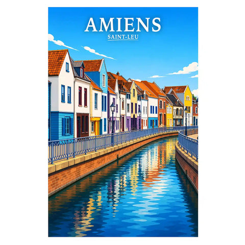 Affiche - Amiens - Saint-Leu