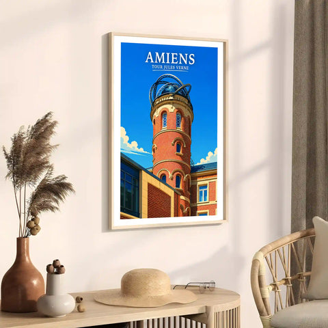Affiche - Amiens - Tour Jules Verne