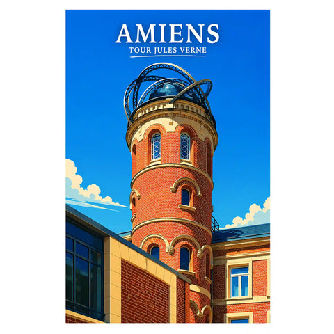 Affiche - Amiens - Tour Jules Verne