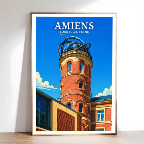Affiche - Amiens - Tour Jules Verne
