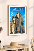 Affiche Angers Église Notre-Dame-des-Victoires