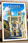 Affiche Angers Église Saint-Joseph