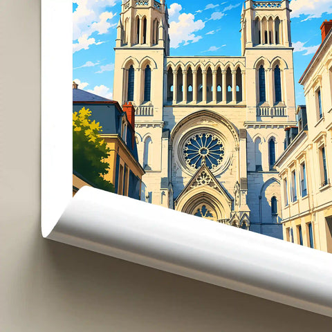 Affiche Angers Église Saint-Joseph
