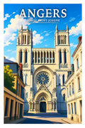 Affiche Angers Église Saint-Joseph