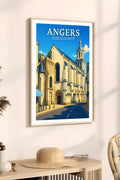 Affiche Angers Église de la Trinité