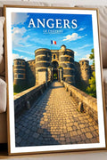 Affiche Angers Le Château