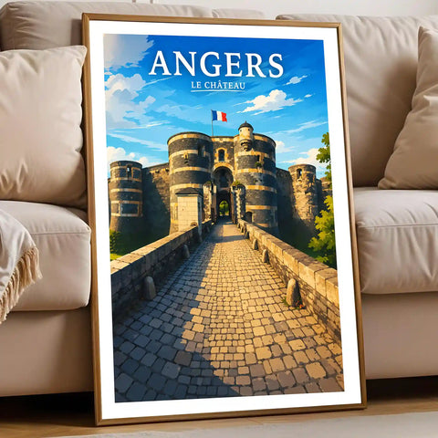 Affiche Angers Le Château