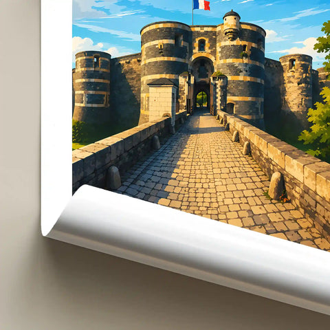 Affiche Angers Le Château