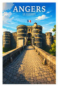 Affiche Angers Le Château