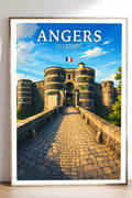 Affiche Angers Le Château