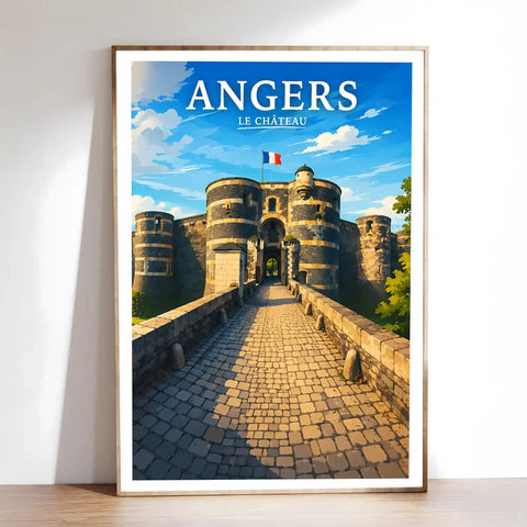 Affiche Angers Le Château