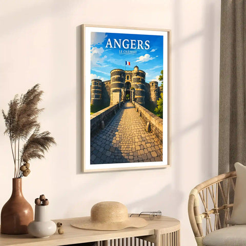 Affiche Angers Le Château