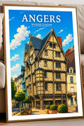 Affiche Angers Maison d'Adam