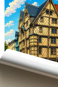 Affiche Angers Maison d'Adam
