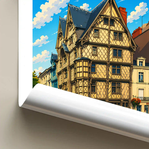 Affiche Angers Maison d'Adam