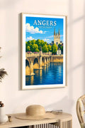 Affiche Angers Pont de Verdun