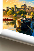 Affiche Angers Port de la Savatte
