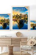Affiche Angers Port de la Savatte