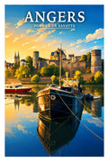 Affiche Angers Port de la Savatte