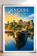 Affiche Angers Port de la Savatte