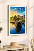 Affiche Angers Port de la Savatte