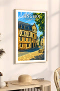 Affiche Angers Quartier de la Doutre