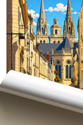 Affiche Angers Rue Saint-Aubin