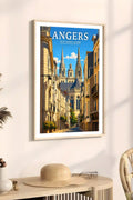 Affiche Angers Rue Saint-Aubin