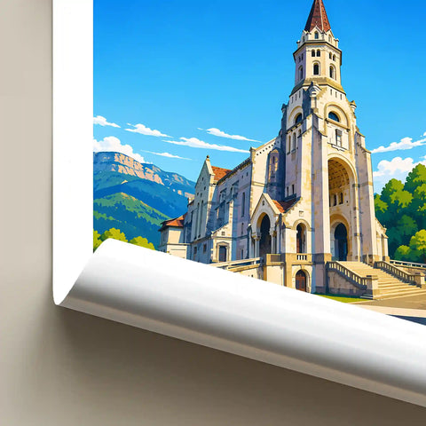 Affiche - Annecy - Basilique de la Visitation
