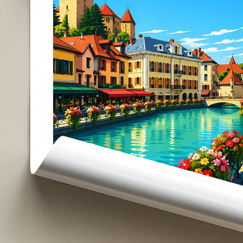 Affiche - Annecy - La Venise des Alpes