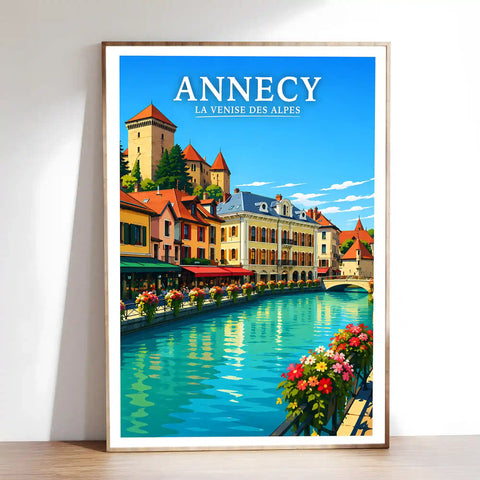 Affiche - Annecy - La Venise des Alpes
