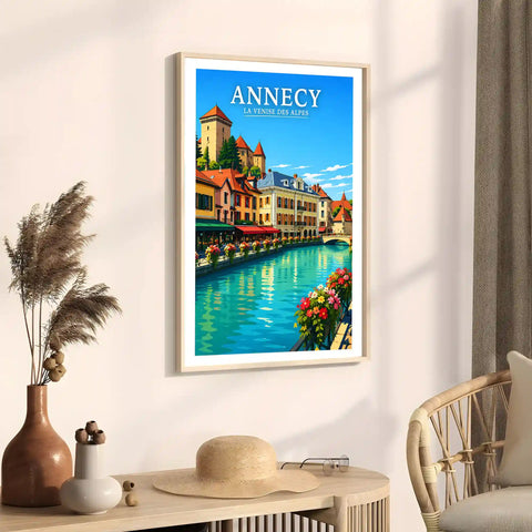 Affiche - Annecy - La Venise des Alpes