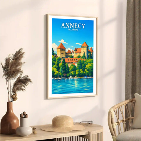 Affiche - Annecy - Le Château