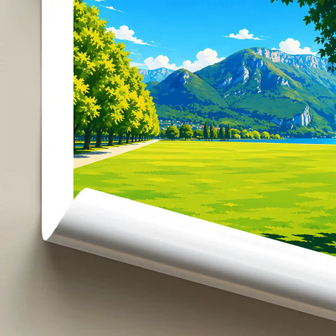 Affiche - Annecy - Le Pâquier