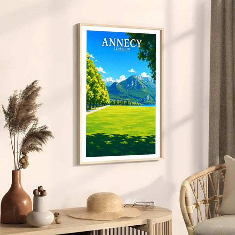 Affiche - Annecy - Le Pâquier