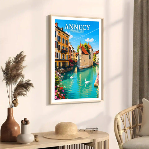 Affiche - Annecy - Palais de l'Île