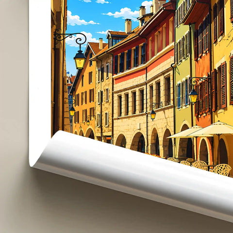 Affiche - Annecy - Rue Sainte-Claire