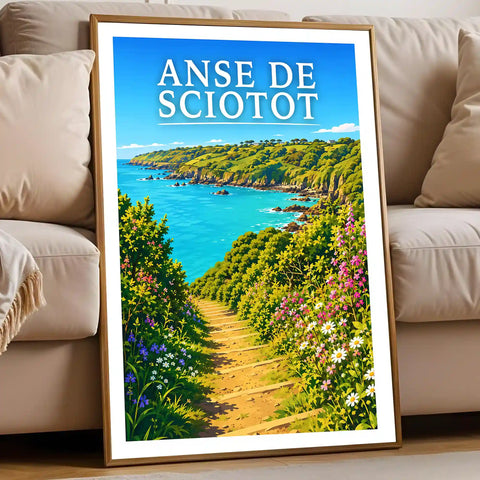 Affiche - Anse de Sciotot