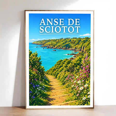 Affiche - Anse de Sciotot