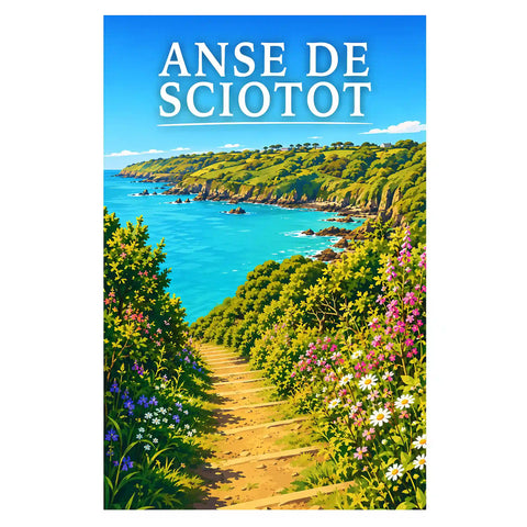 Affiche - Anse de Sciotot
