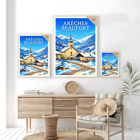 Affiche - Arêches-Beaufort