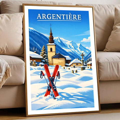 Affiche - Argentière