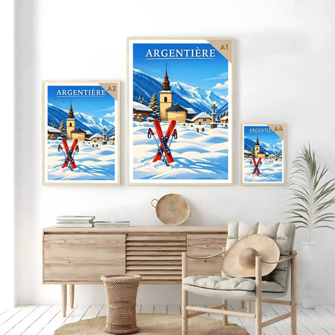 Affiche - Argentière